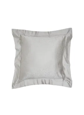 -----------FRETTE ---- ------------ ----Luxury Glowing Weave Pillow Sham — Cliff Grey --