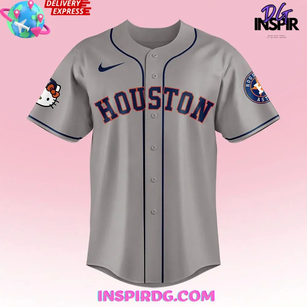 -Houston Astros x Hello Kitty Night 2024 Smoke Baseball Jersey