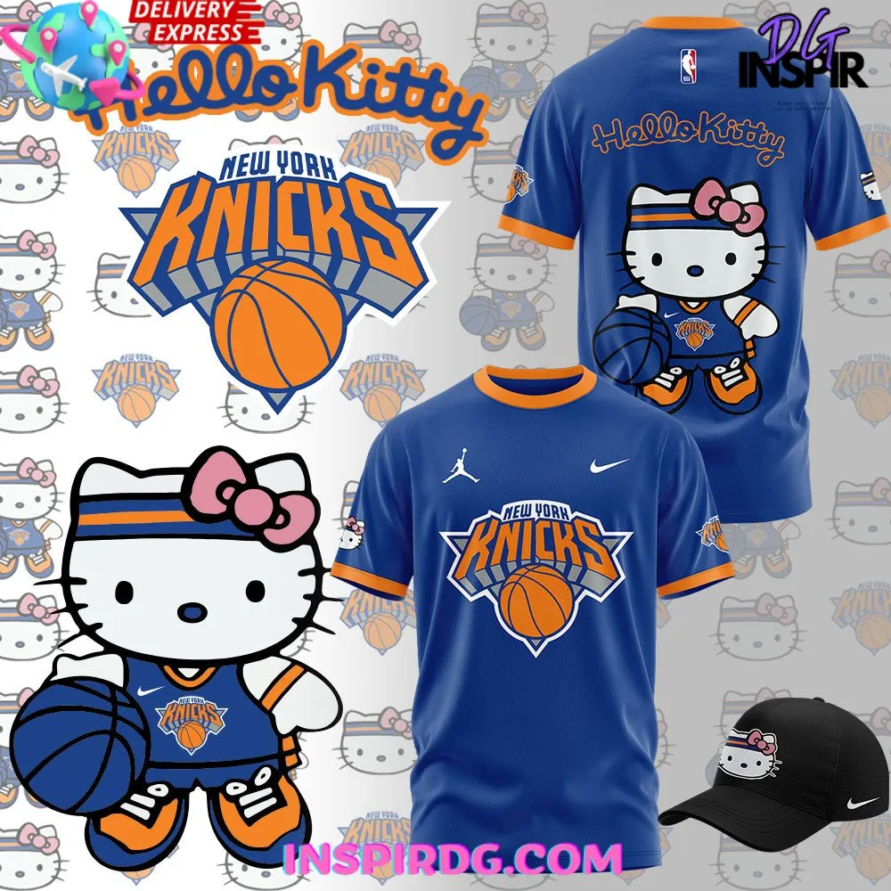 -New York Knicks x Hello Kitty T-Shirt