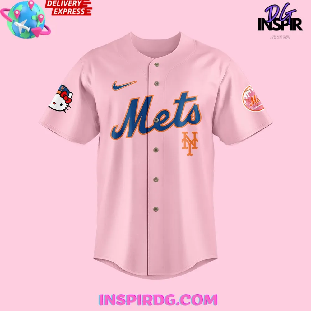 -New York Mets x Hello Kitty Baseball Jersey