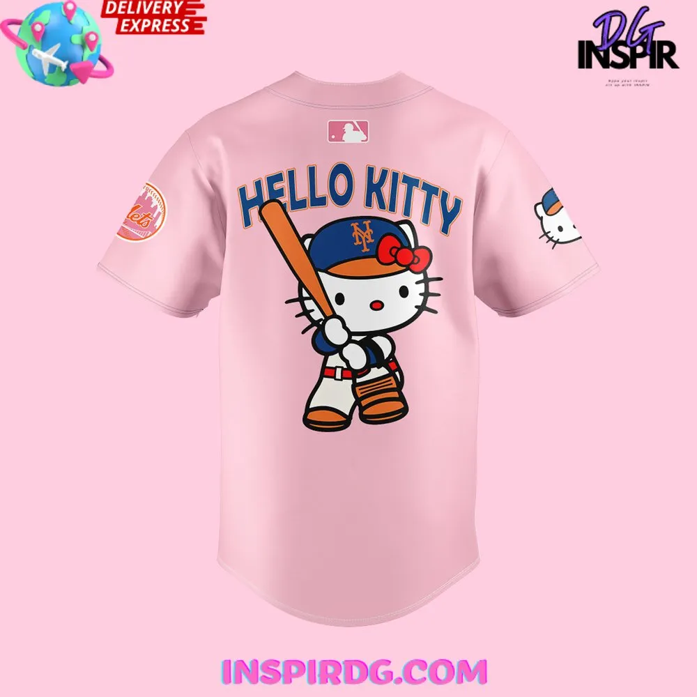 -New York Mets x Hello Kitty Baseball Jersey