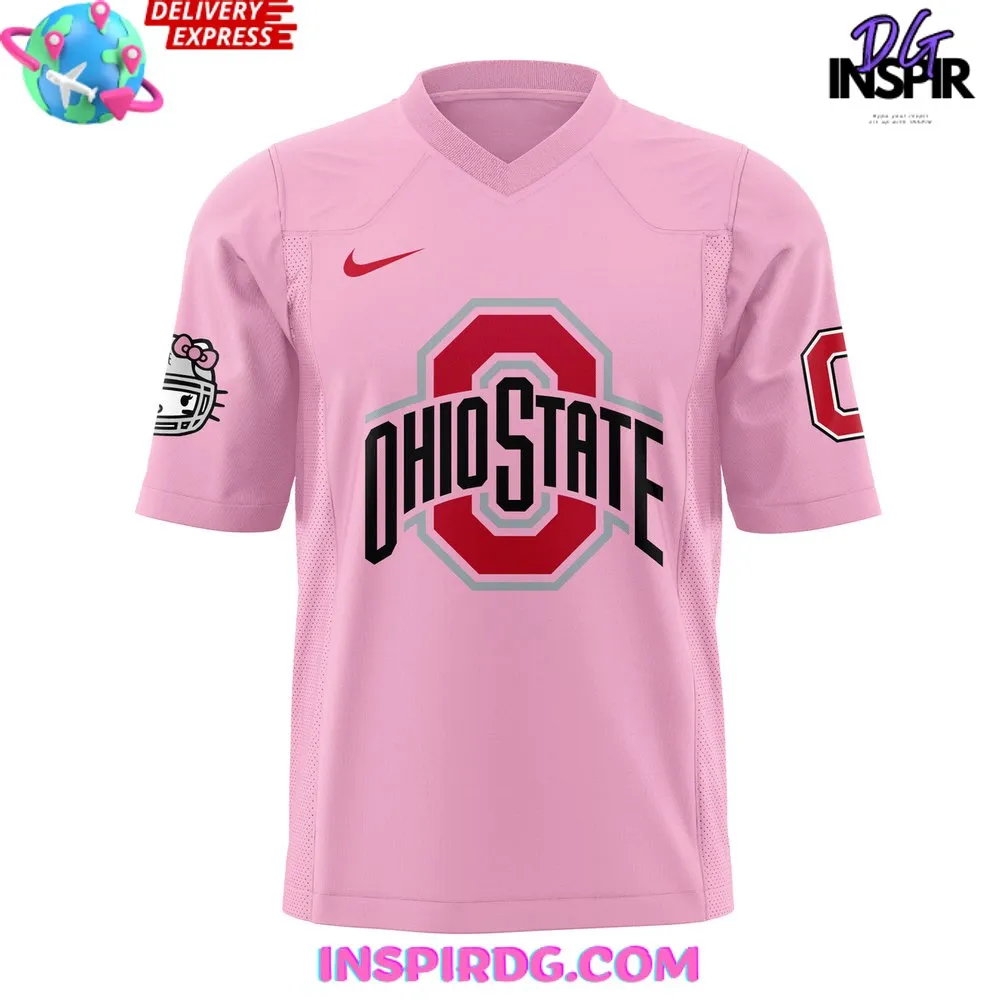 -Ohio State x Hello Kitty 2024 Football Jersey