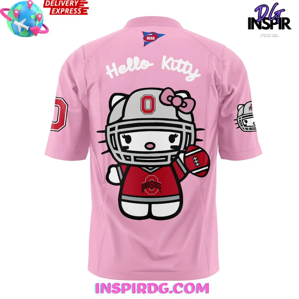 -Ohio State x Hello Kitty 2024 Football Jersey