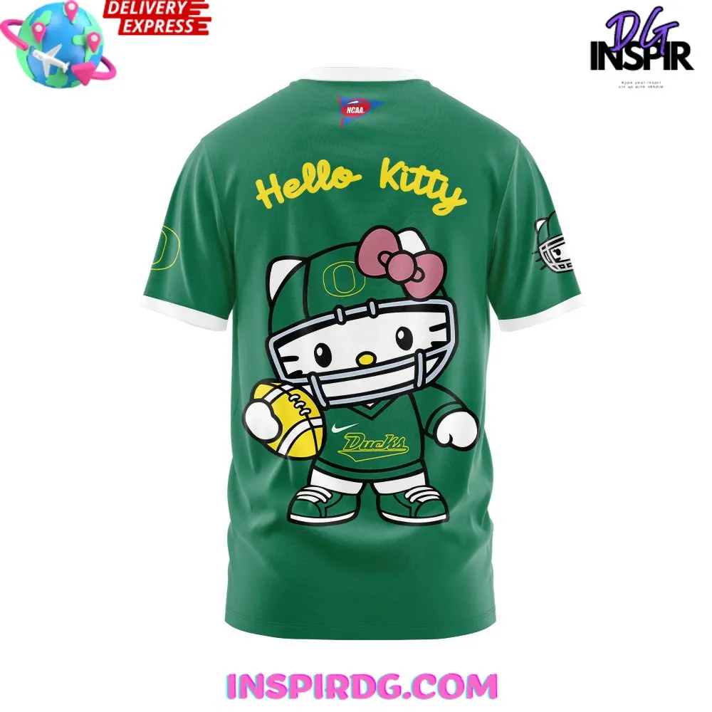 -Oregon Ducks x Hello Kitty T-Shirt