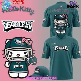 -Philadelphia Eagles x Hello Kitty Football Jersey