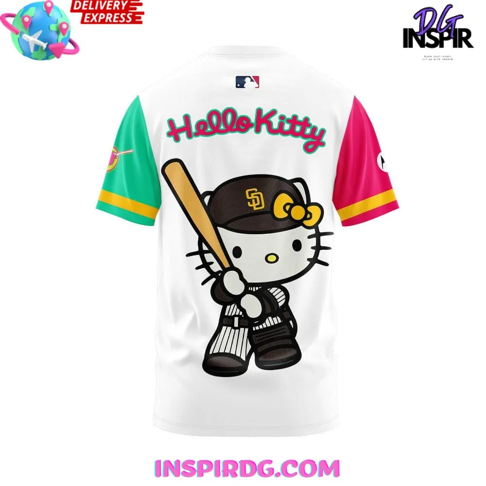 -San Diego Padres x Hello Kitty 2024 T-Shirt