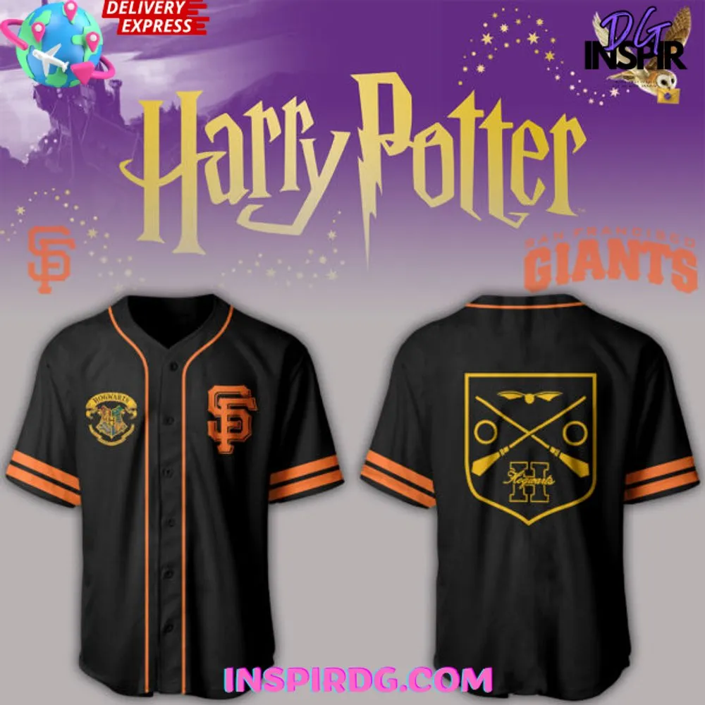 -San Francisco Giants x Harry Potter Baseball Jersey