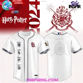 -St. Louis Cardinals Harry Potter Hogwarts Baseball Jersey