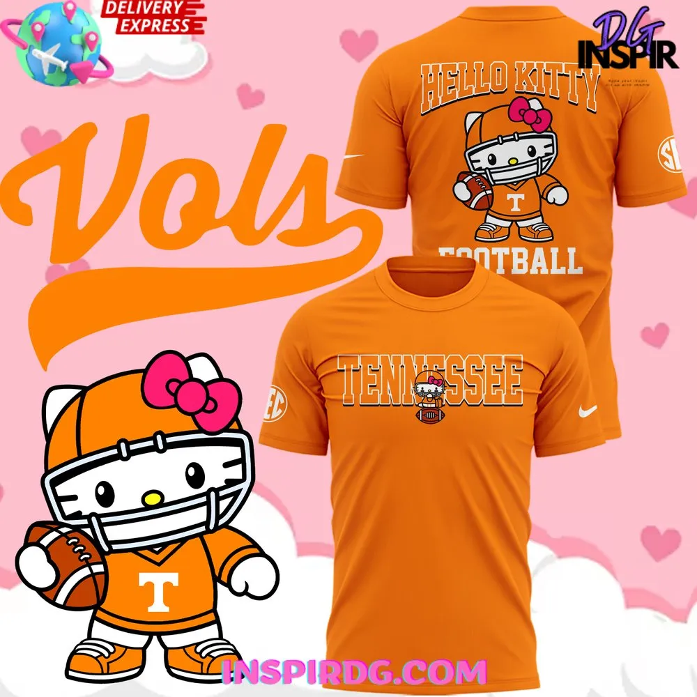 -Tennessee Volunteers x Hello Kitty 2024 T-Shirt