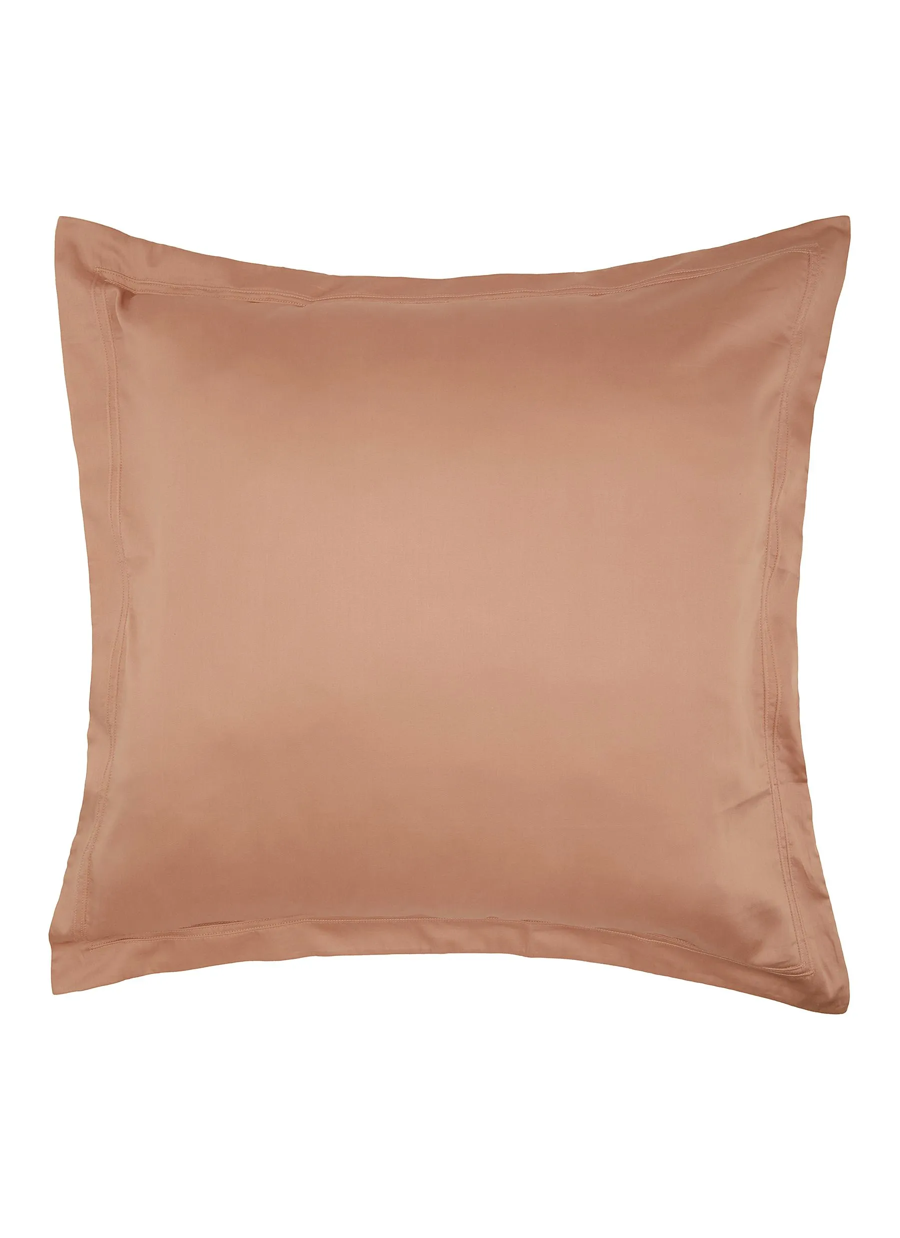 -----------YVES DELORME ---- ------------ ----Triomphe Pillow Case — Sienna --