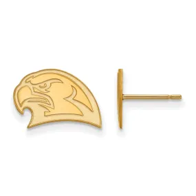 14k Yellow Gold Miami University XS (Tiny) Post Earrings