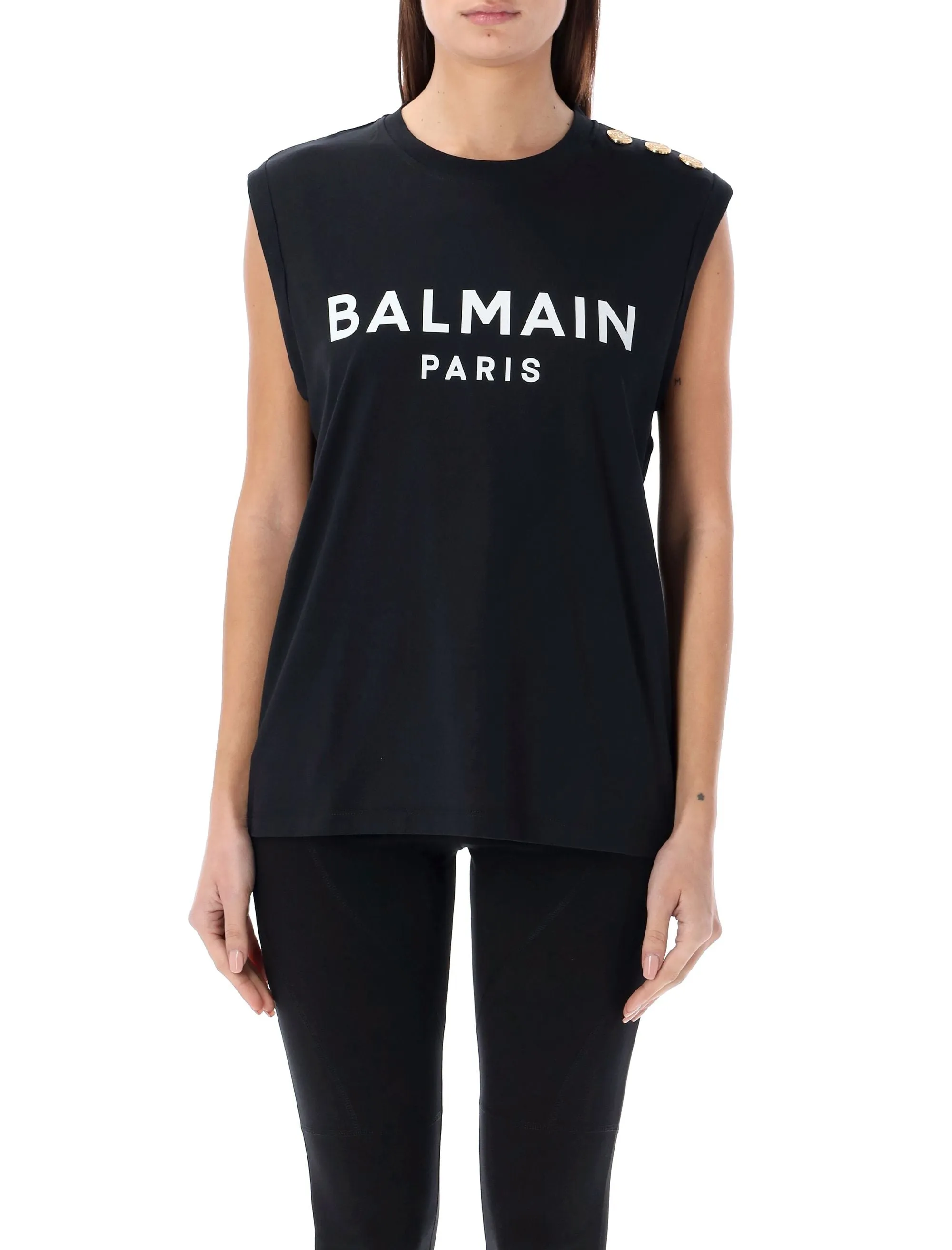 3-BUTTON TANK TOP