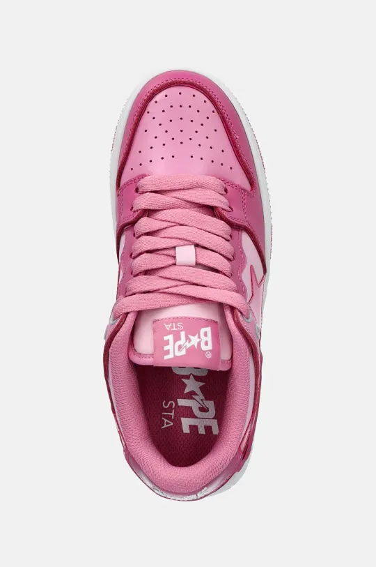 A Bathing Ape sneakers SK8 STA #51 L pink color 1K80291351