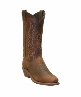 Abilene Women's Tan Bison Square Toe Boot