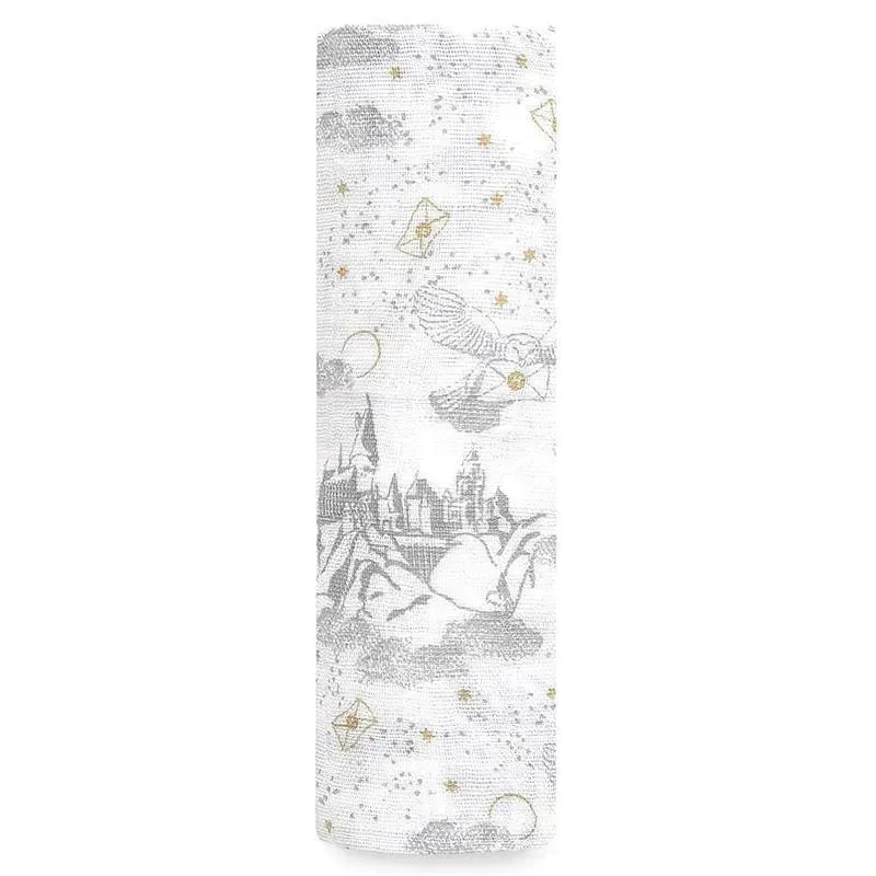 Aden + Anais - Single Swaddle, Harry Potter Letters Classic