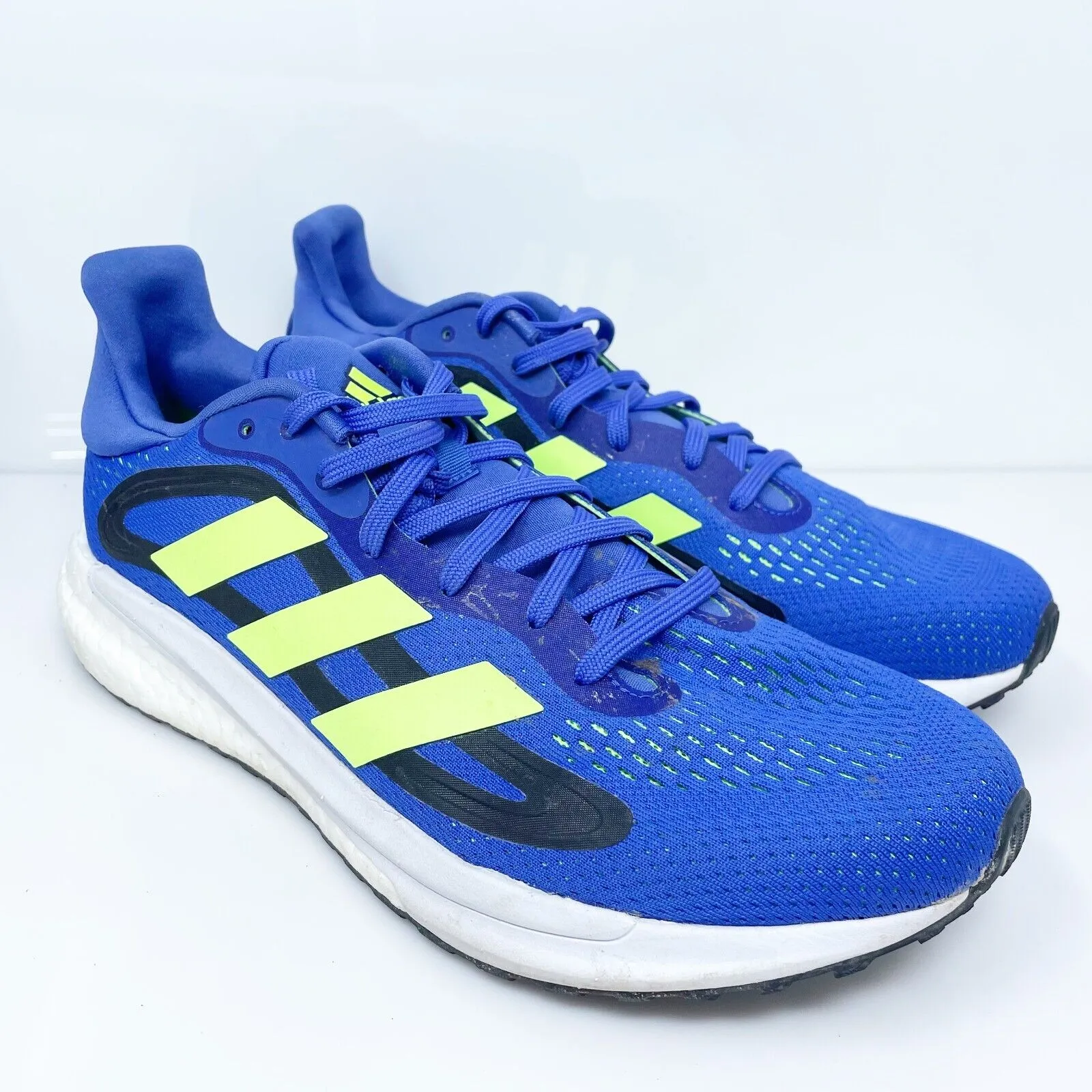 Adidas Mens Solar Glide 4 S42732 Blue Running Shoes Sneakers Size 8.5