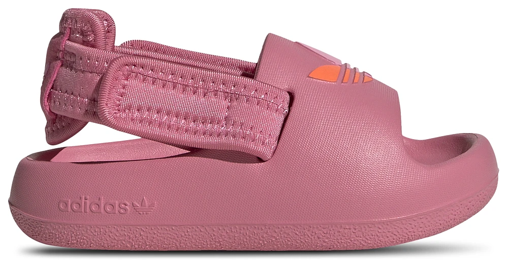 adidas Originals Boys adiFOM adilette Slides - Boys' Toddler Shoes Bliss Pink/Semi Lucid Fuchsia/Rose Tone