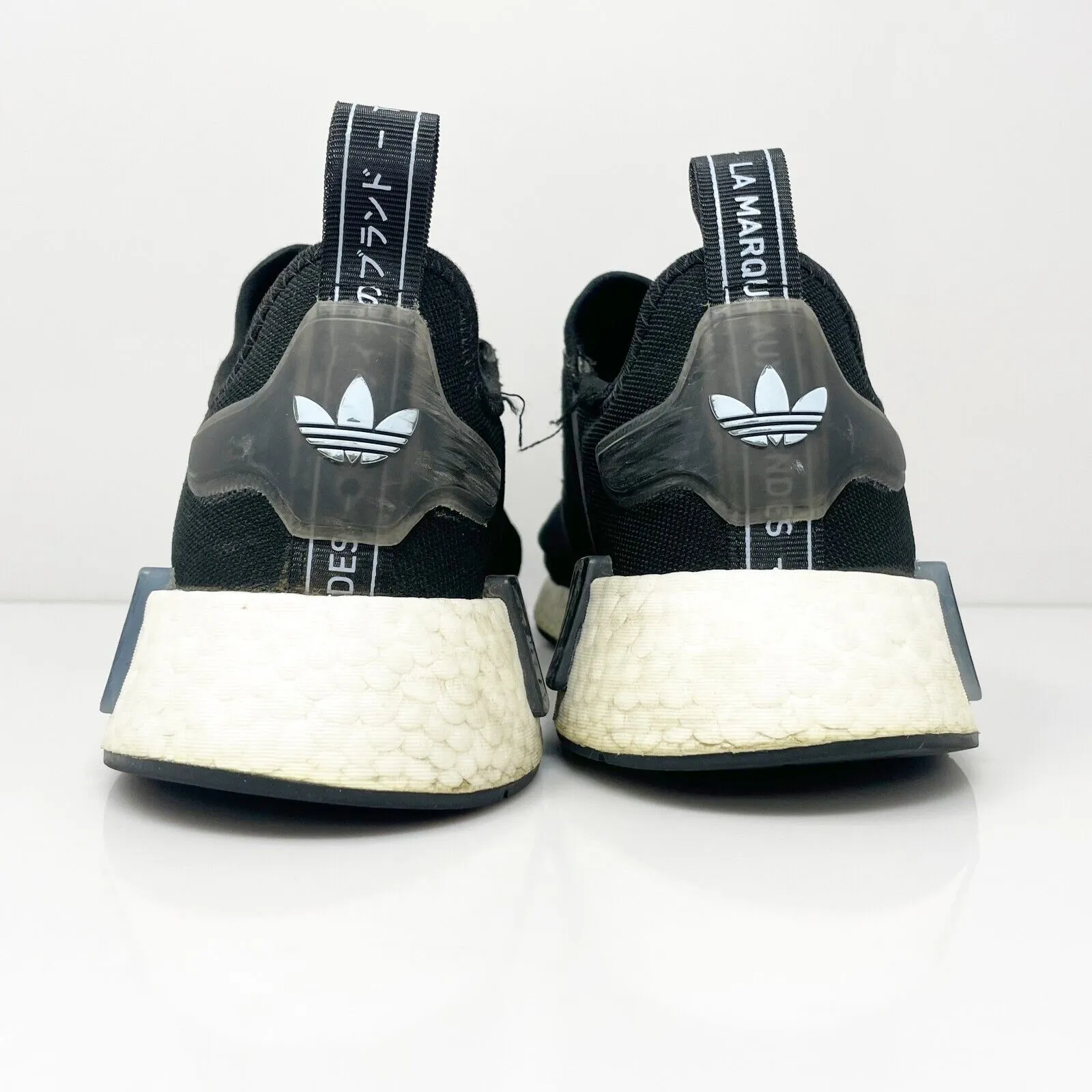 Adidas Womens NMD R1 HQ4247 Black Running Shoes Sneakers Size 8.5