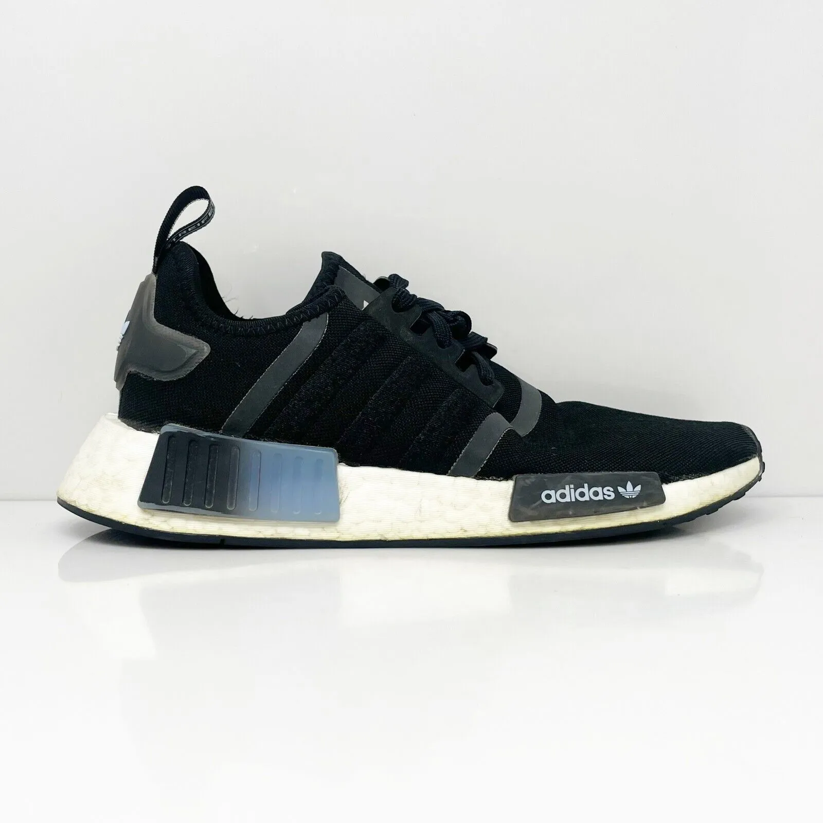 Adidas Womens NMD R1 HQ4247 Black Running Shoes Sneakers Size 8.5