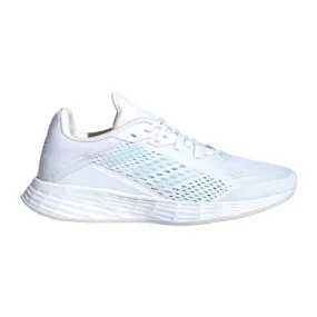Adidas Women's Duramo SL Running Shoe Cloud White/Cloud White/Pink Tint 6