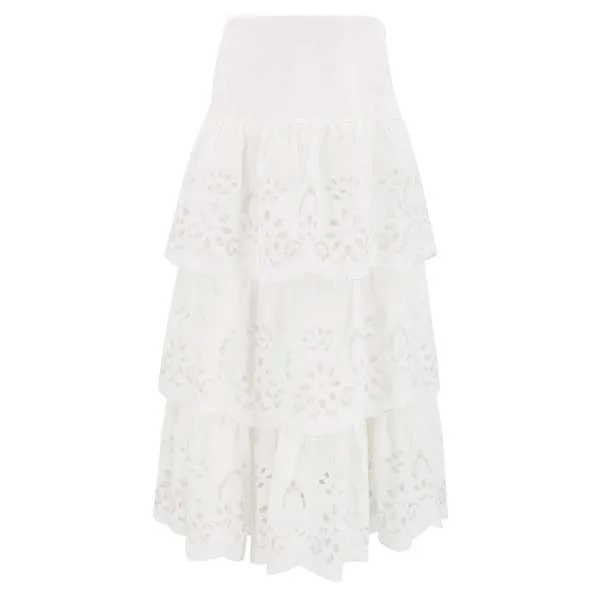 Adrianne Skirt - White