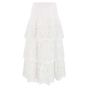 Adrianne Skirt - White