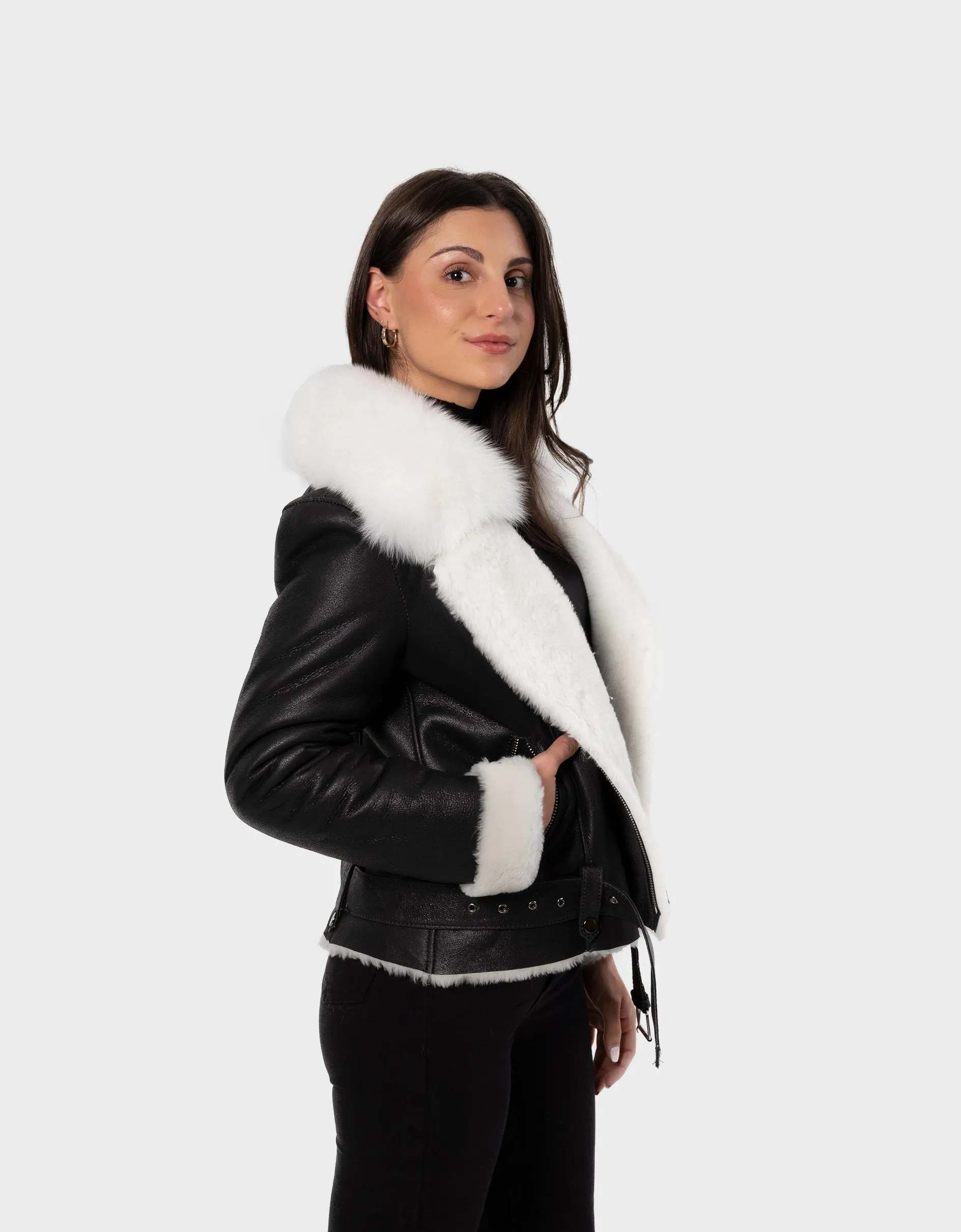 Aliciya Real Shearling Jacket