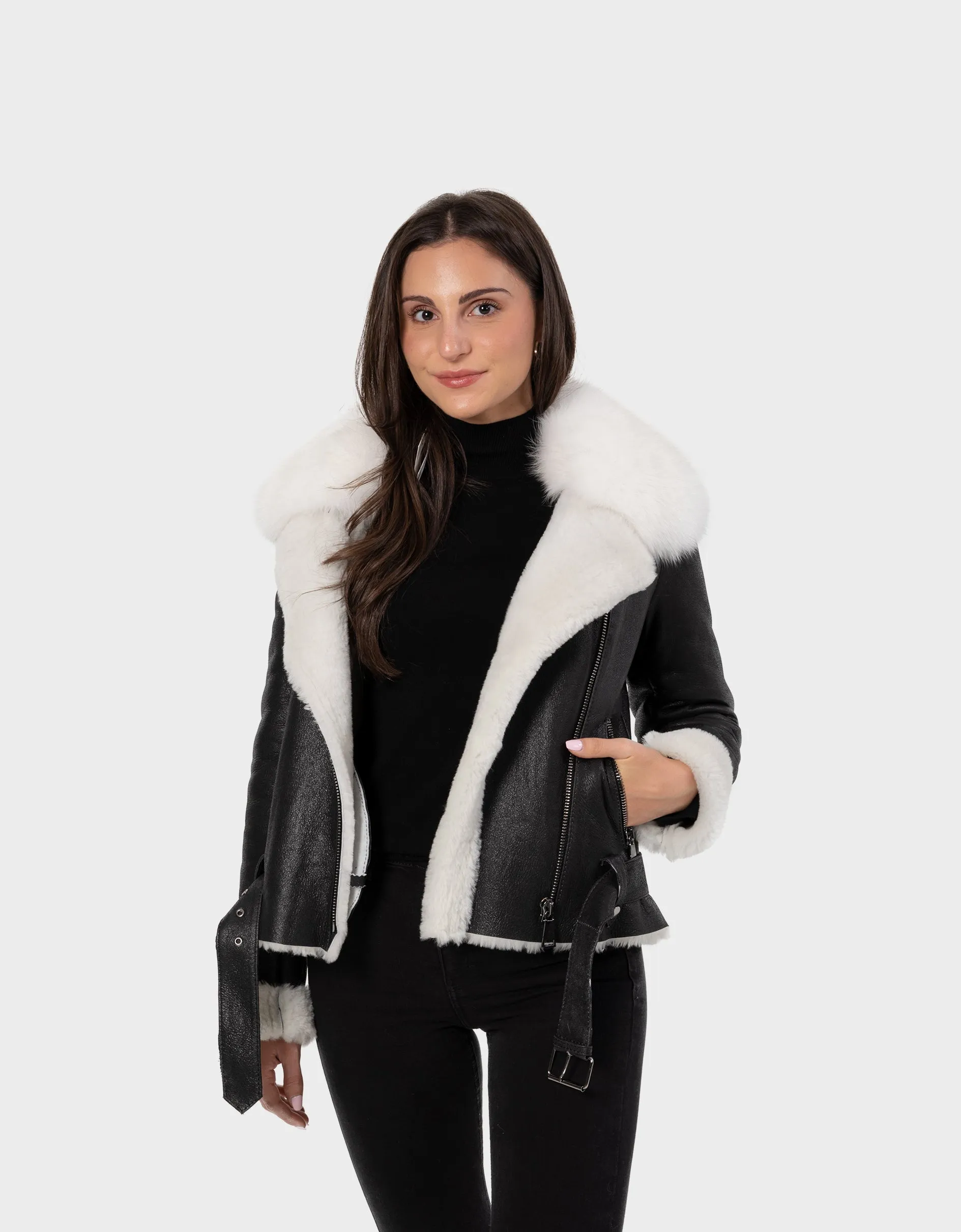 Aliciya Real Shearling Jacket