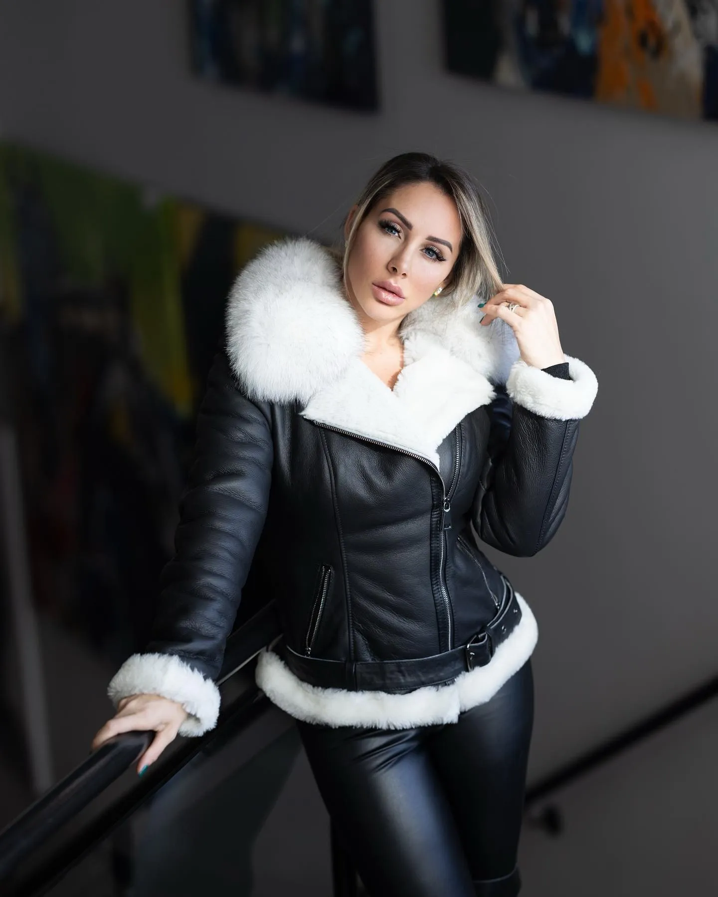 Aliciya Real Shearling Jacket