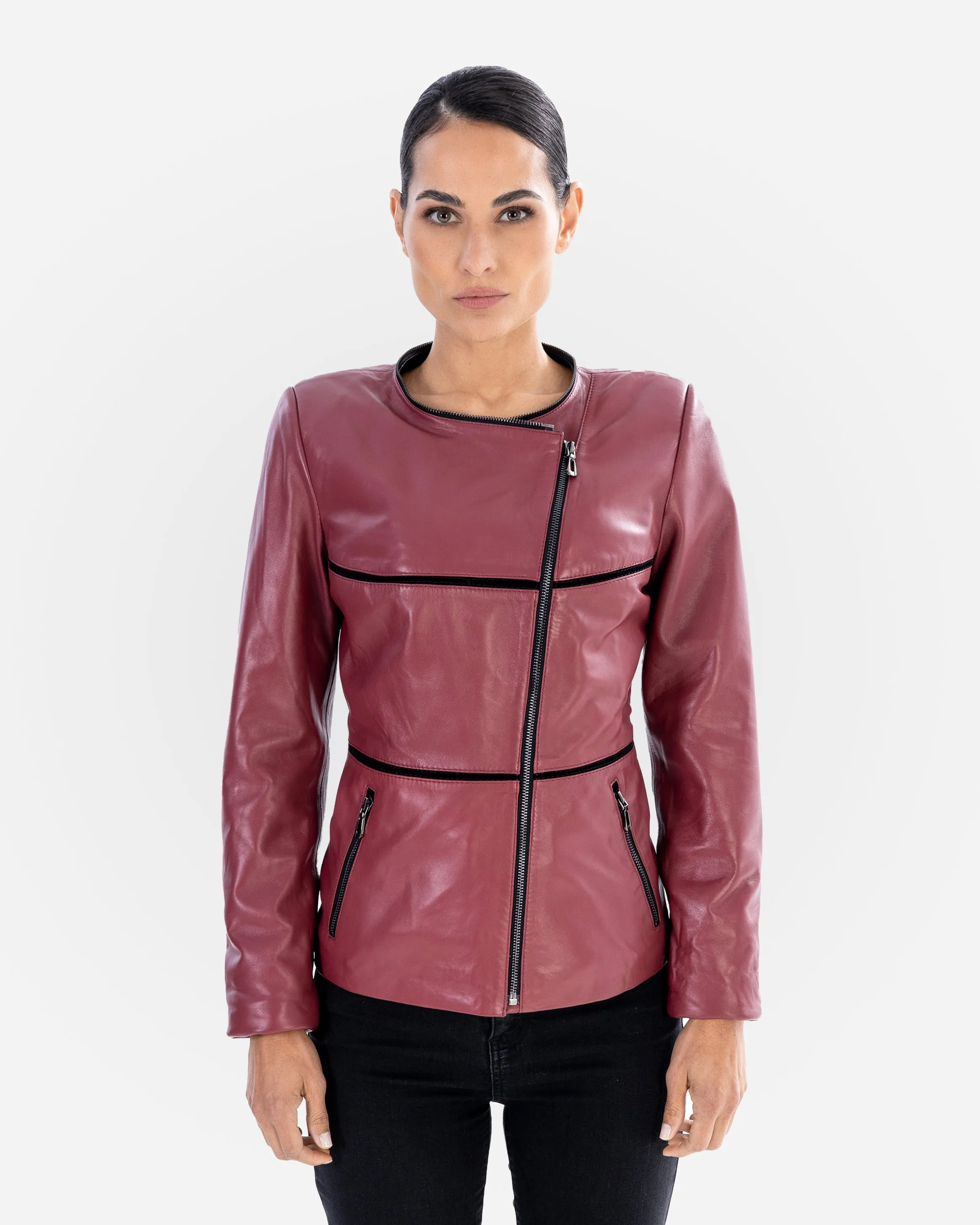 ANGELIQUE Leather Jacket