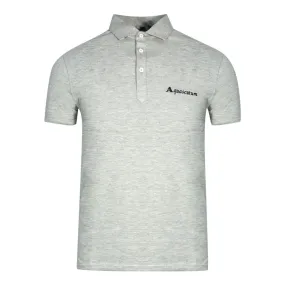 Aquascutum Signature Logo Grey Polo Shirt