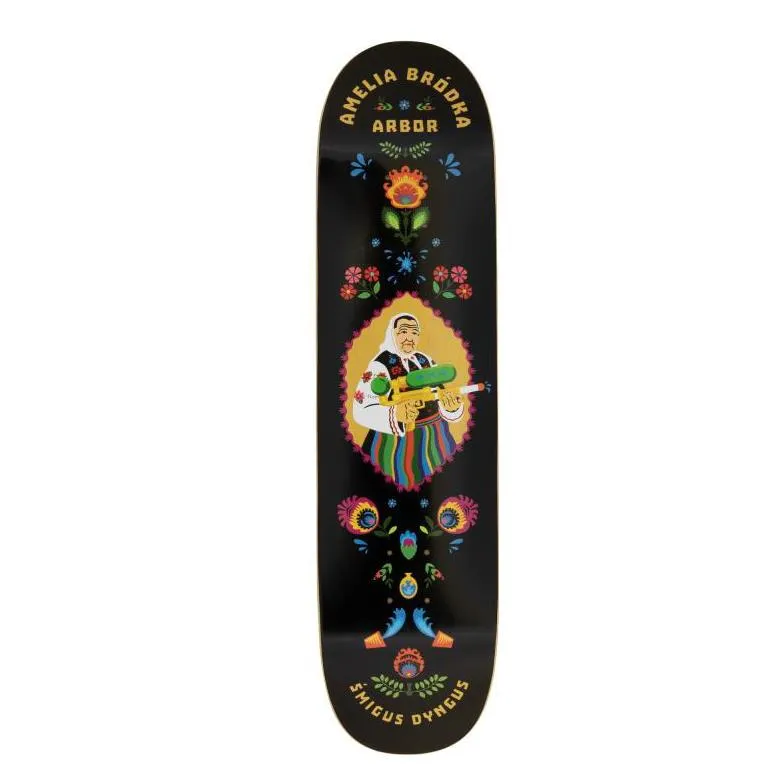Arbor Skateboard Deck Amelia Smigus Dyngus Multi 8