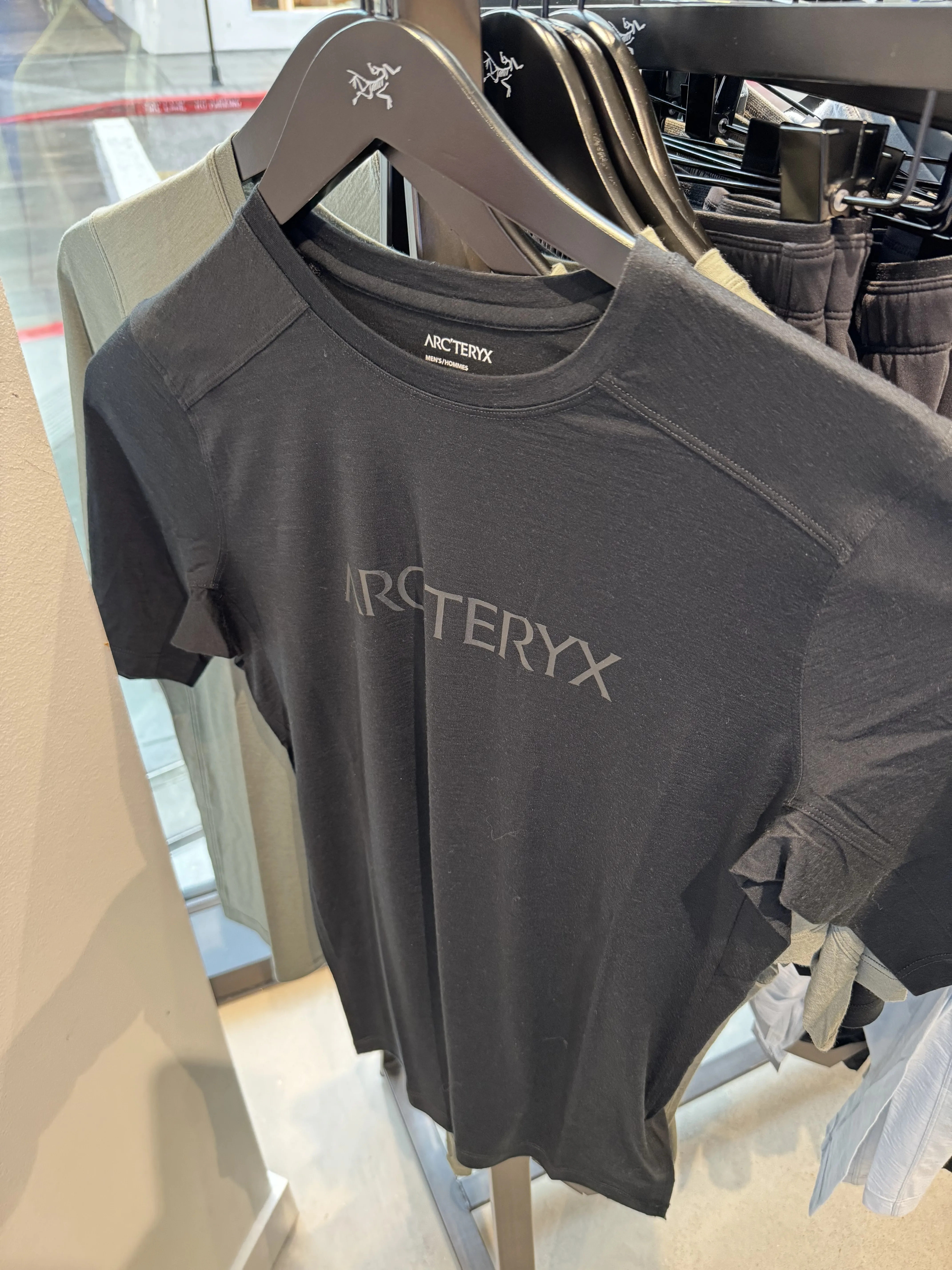 ARC'TERYX  |Wool Nylon Plain Short Sleeves Logo Outdoor T-Shirts