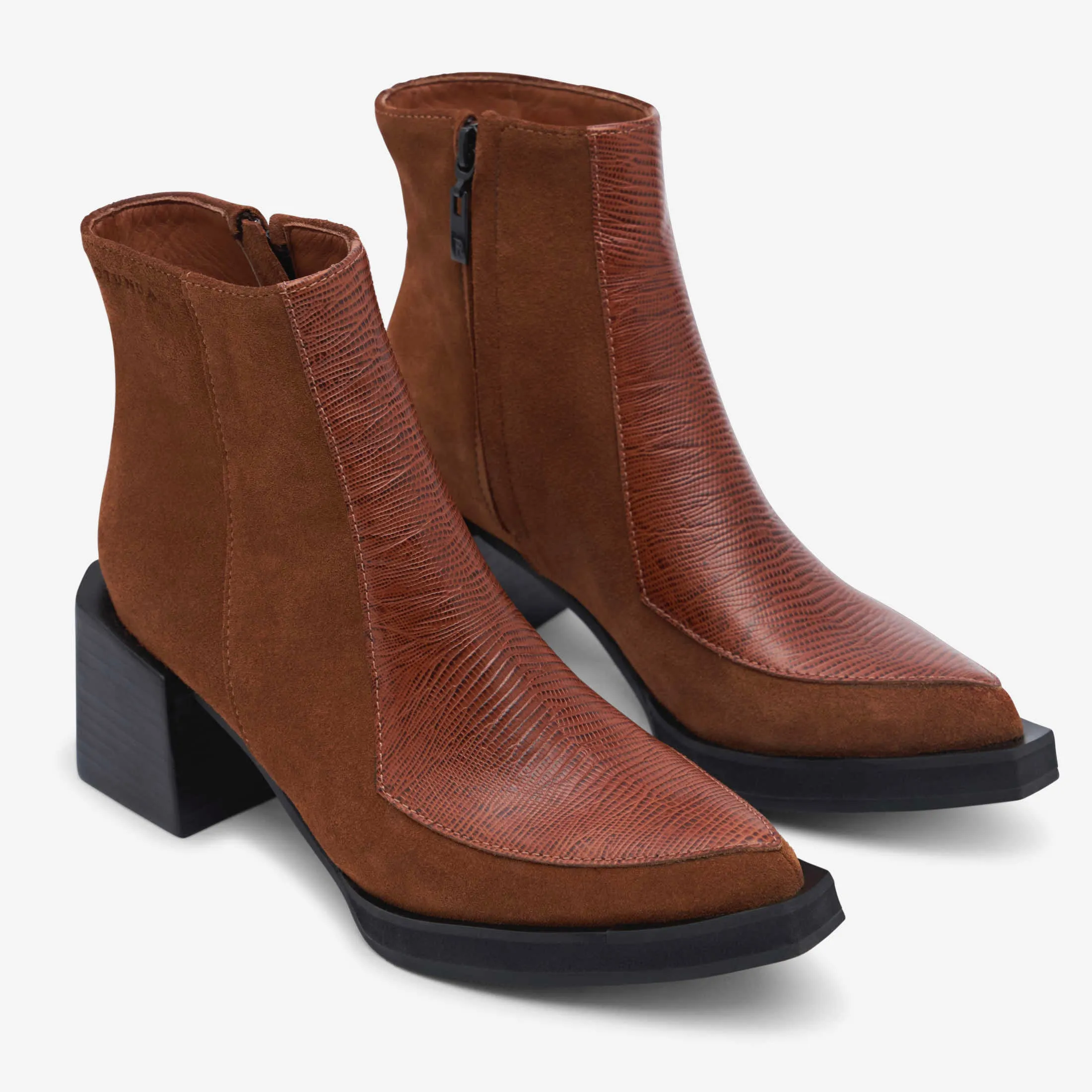 Arge block heel Boots