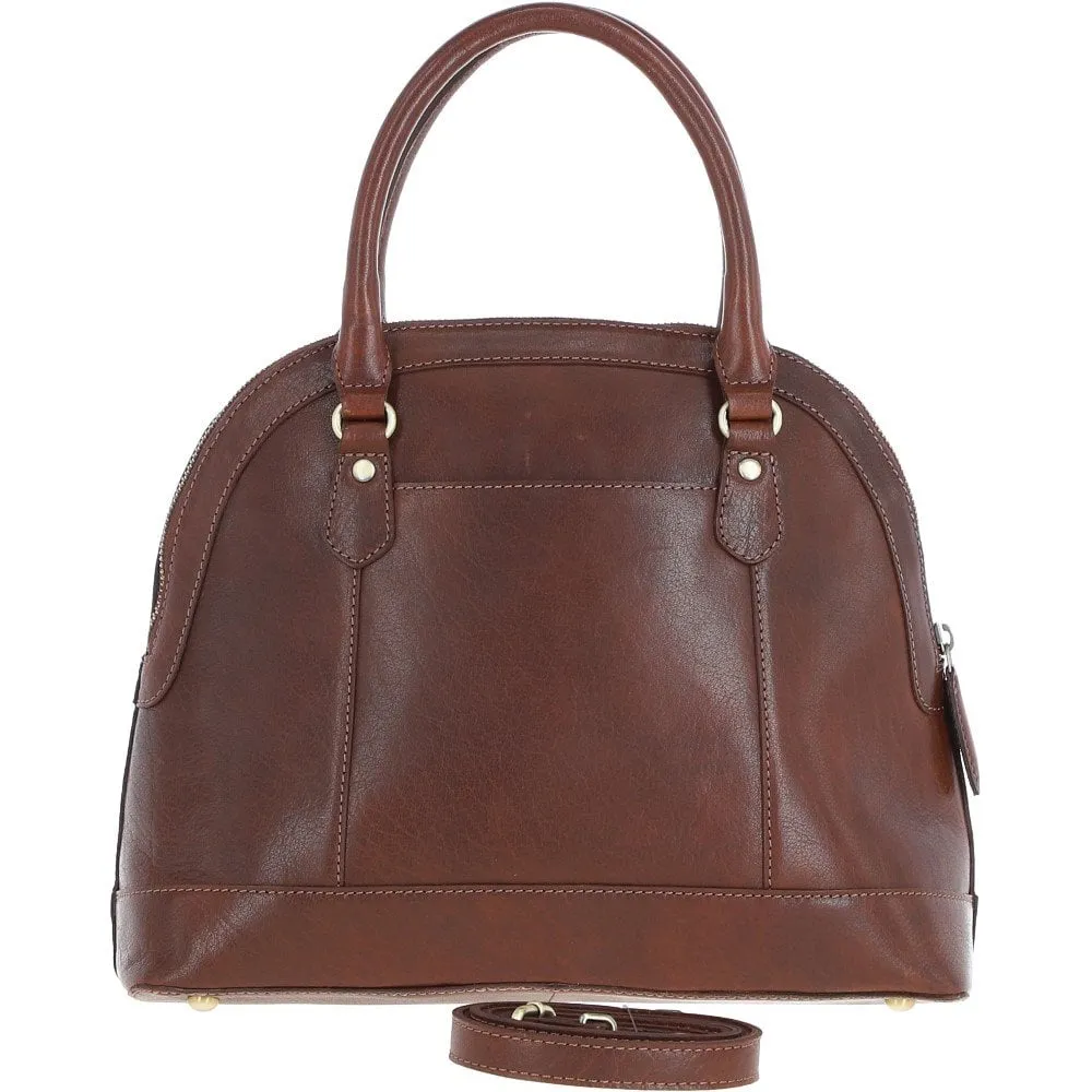 Ashwood Womens Leather Tote Bag Chestnut: T-81