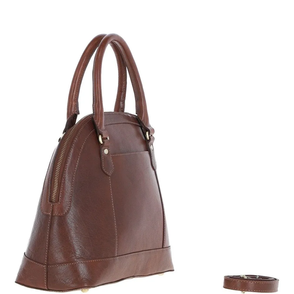 Ashwood Womens Leather Tote Bag Chestnut: T-81