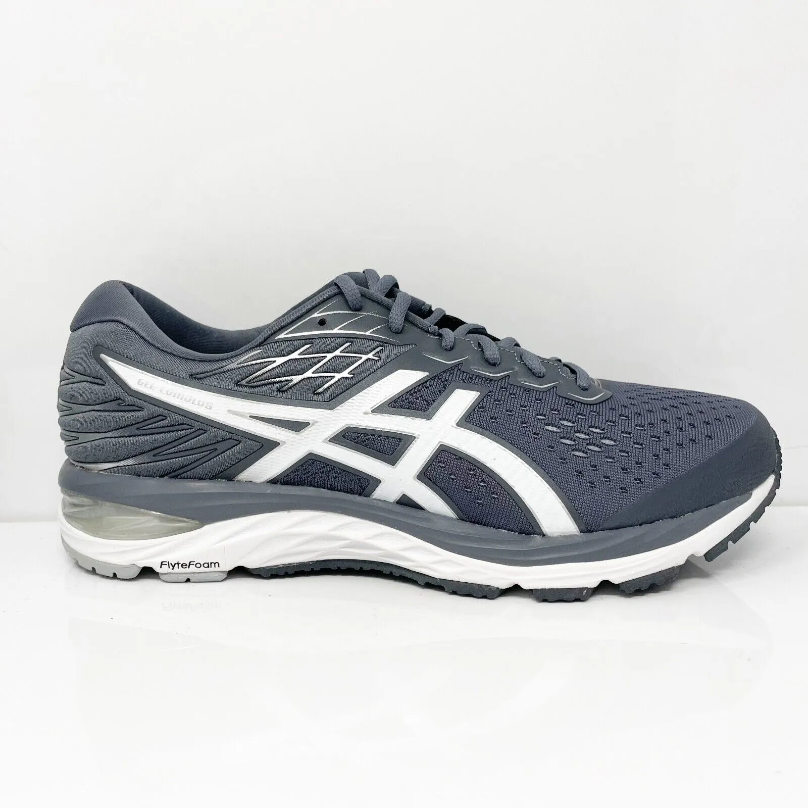 Asics Mens Gel Cumulus 21 1011A551 Gray Running Shoes Sneakers Size 9.5