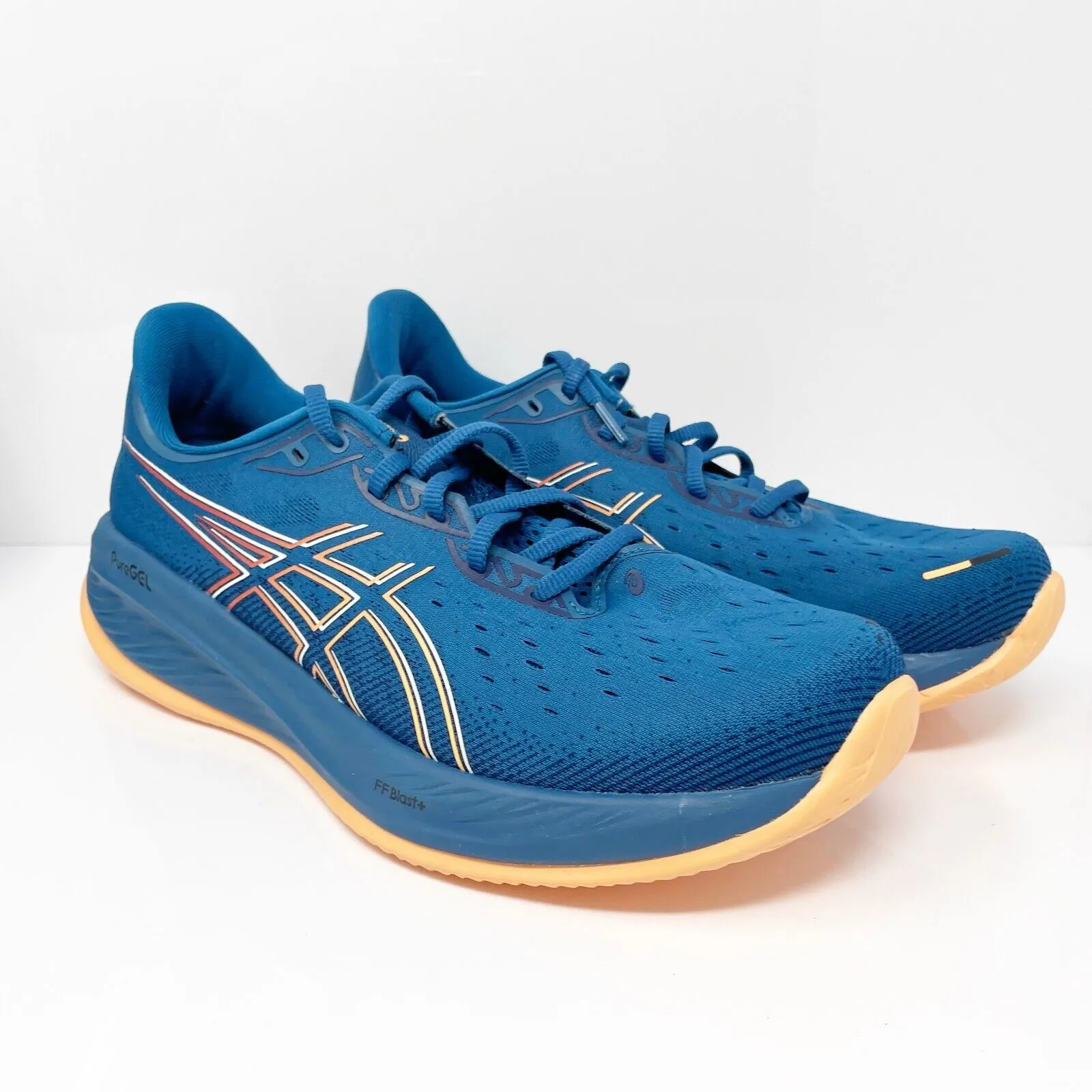 Asics Mens Gel Cumulus 26 1011B792 Blue Running Shoes Sneakers Size 11.5