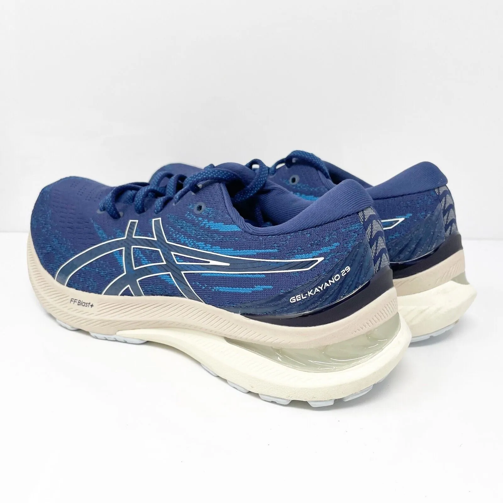 Asics Womens Gel Kayano 29 1012B297 Blue Running Shoes Sneakers Size 10 W