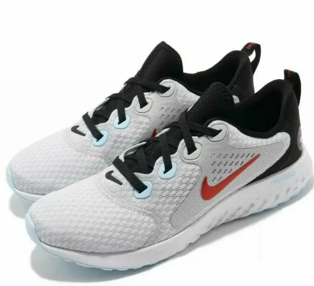 AUTHENTIC NIKE Legend React SD GS Pure Platinum Black AR...
