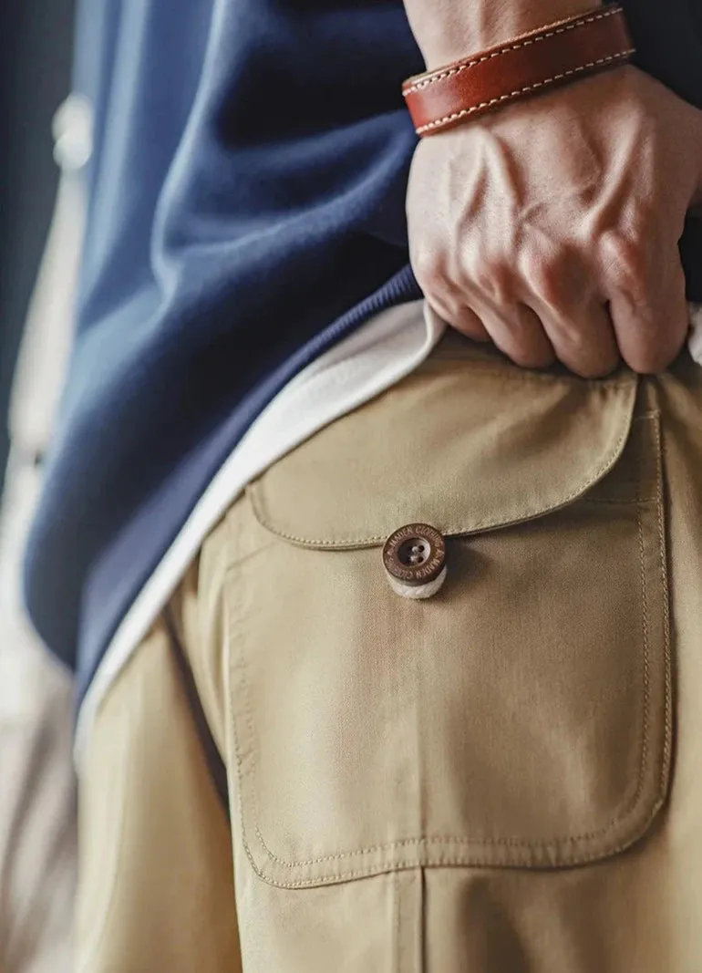 Balloon Fit Simple Cargo Pants