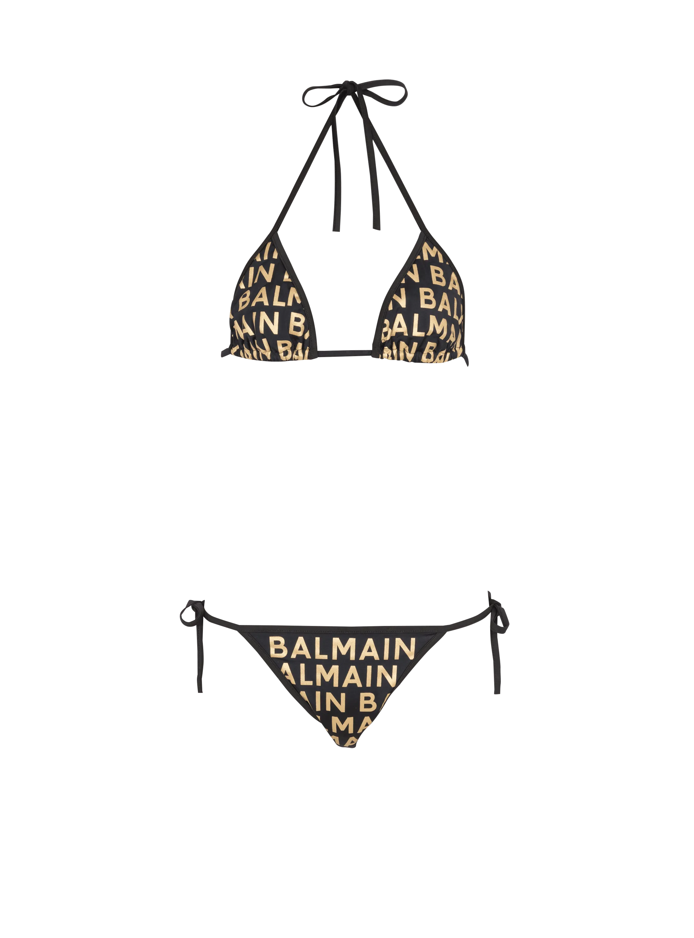 Balmain triangle bikini