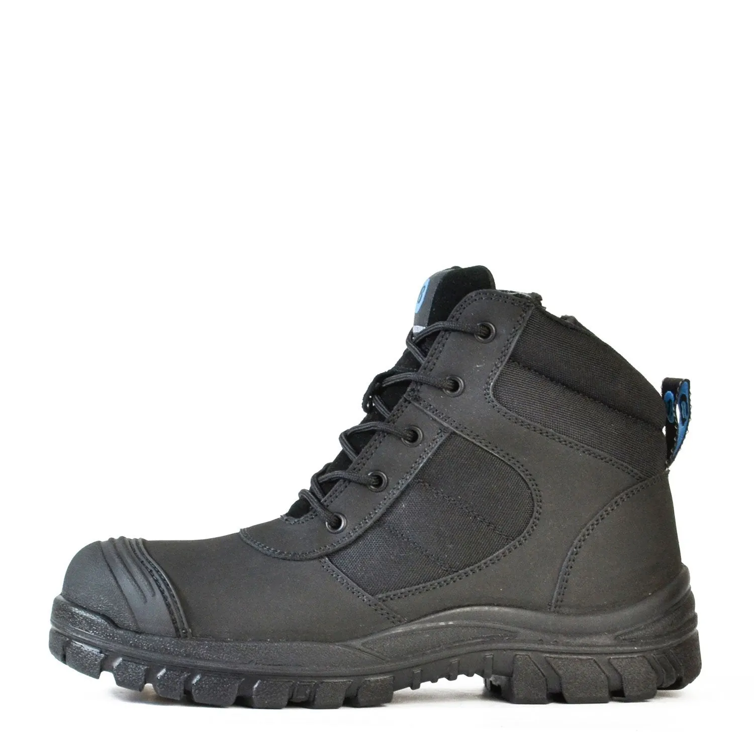 Bata Zippy Zip/Lace Safety Boot (804-66641)-