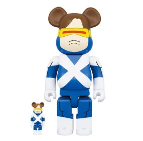 Bearbrick x Marvel X-Men Cyclops (Variant Suit Ver.) 100% & 400% Set