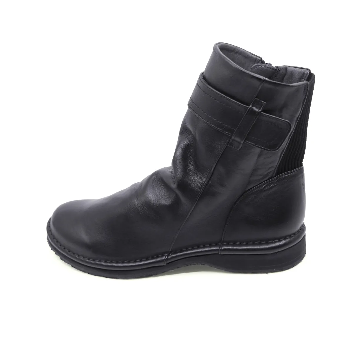 Bekky Black Anti-Slip Mid Boots