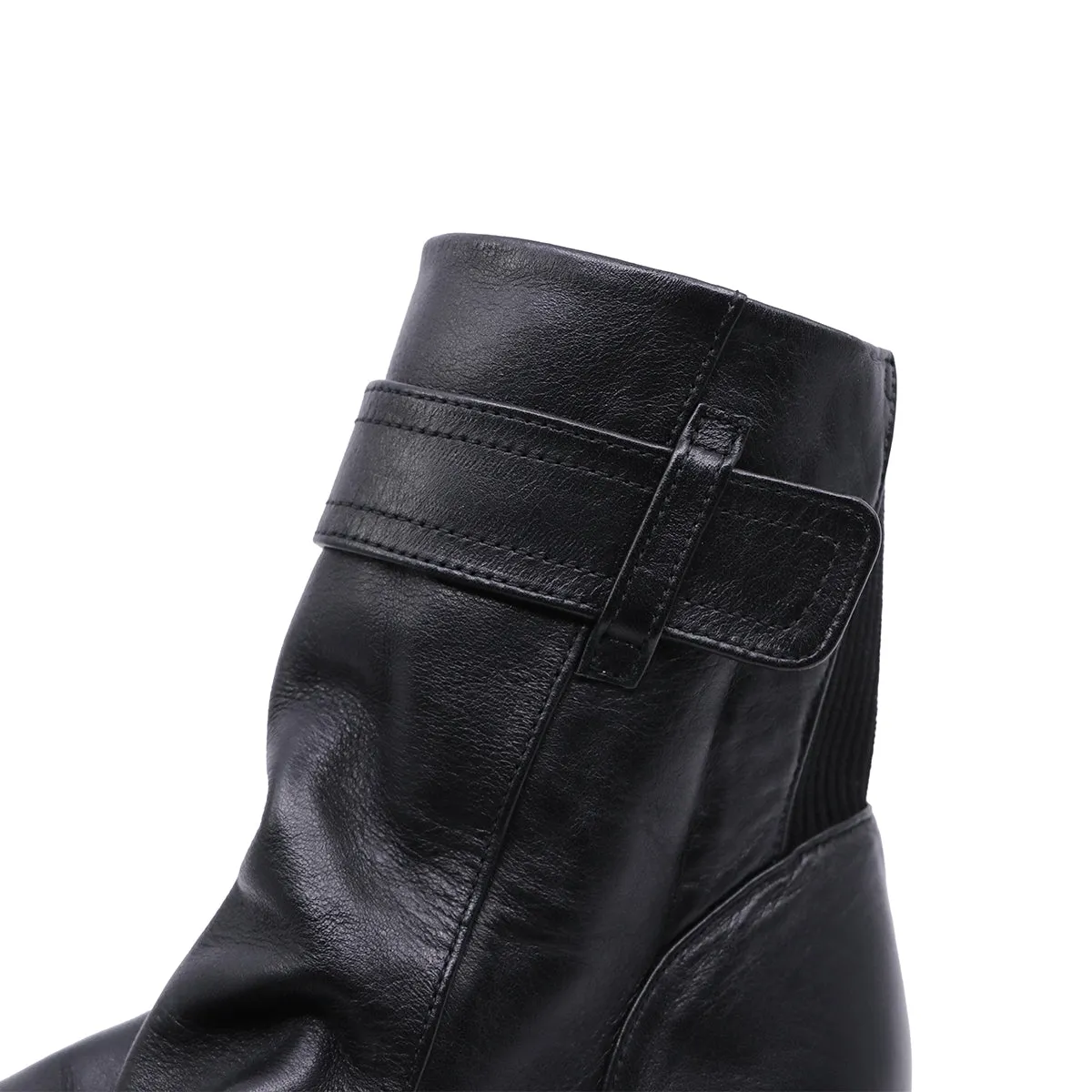 Bekky Black Anti-Slip Mid Boots