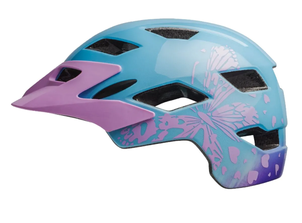 Bell Sidetrack Child Helmet - Gloss Lilac Flutter