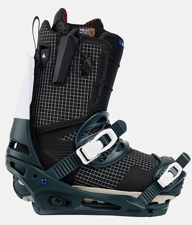 binding Burton Cartel - Deep Emerald/White - men´s