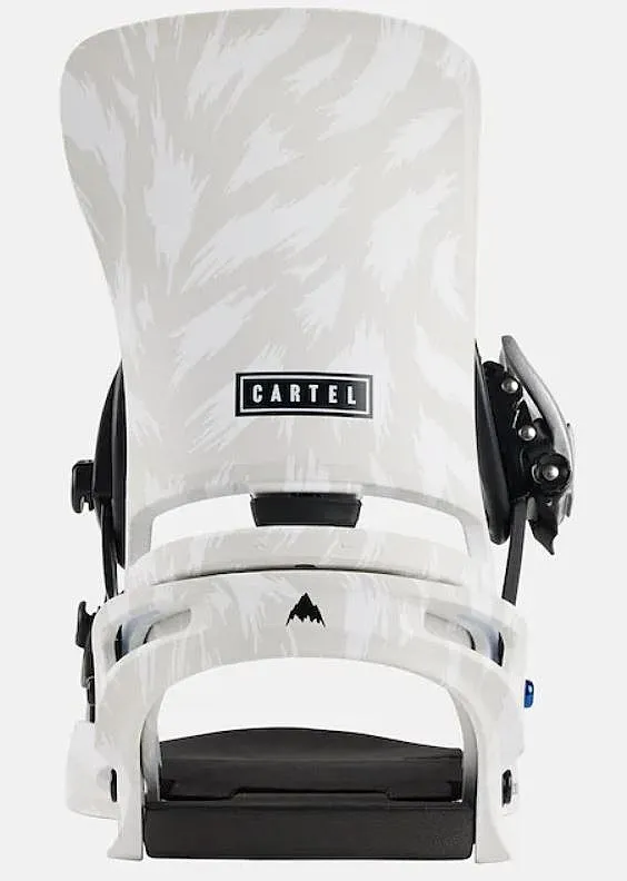 binding Burton Cartel - Gray/White - men´s