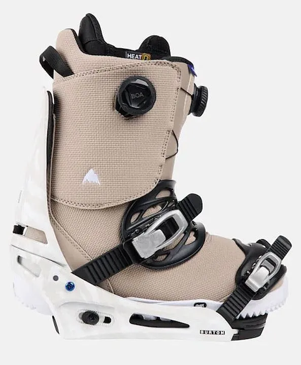 binding Burton Cartel - Gray/White - men´s